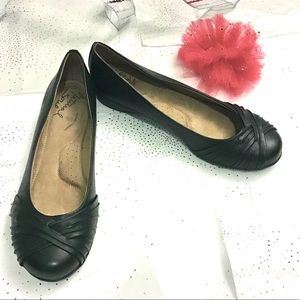 Black Twist Flats - Size 11